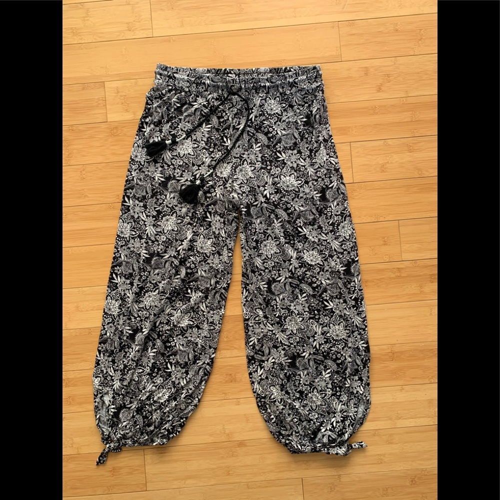 Anthropologie Odette Printed Joggers